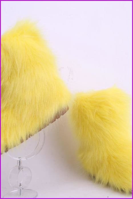 [Pre-sale] 10 Colors Faux Fur Winter Boots F193 - Furdela