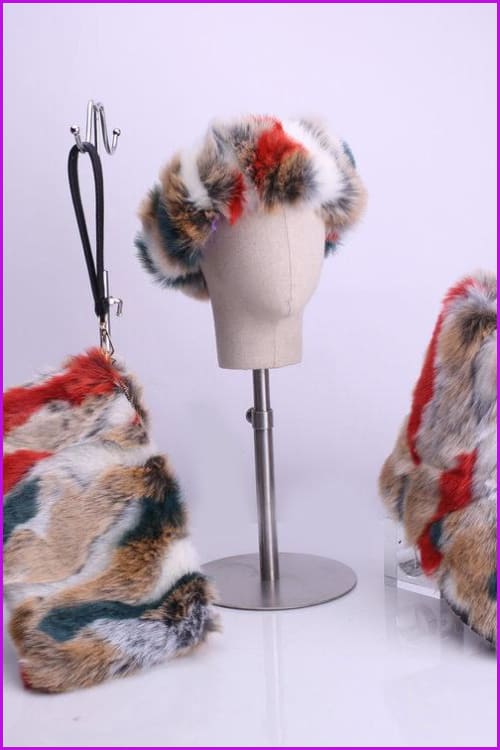 Furry headband hot sale and boots