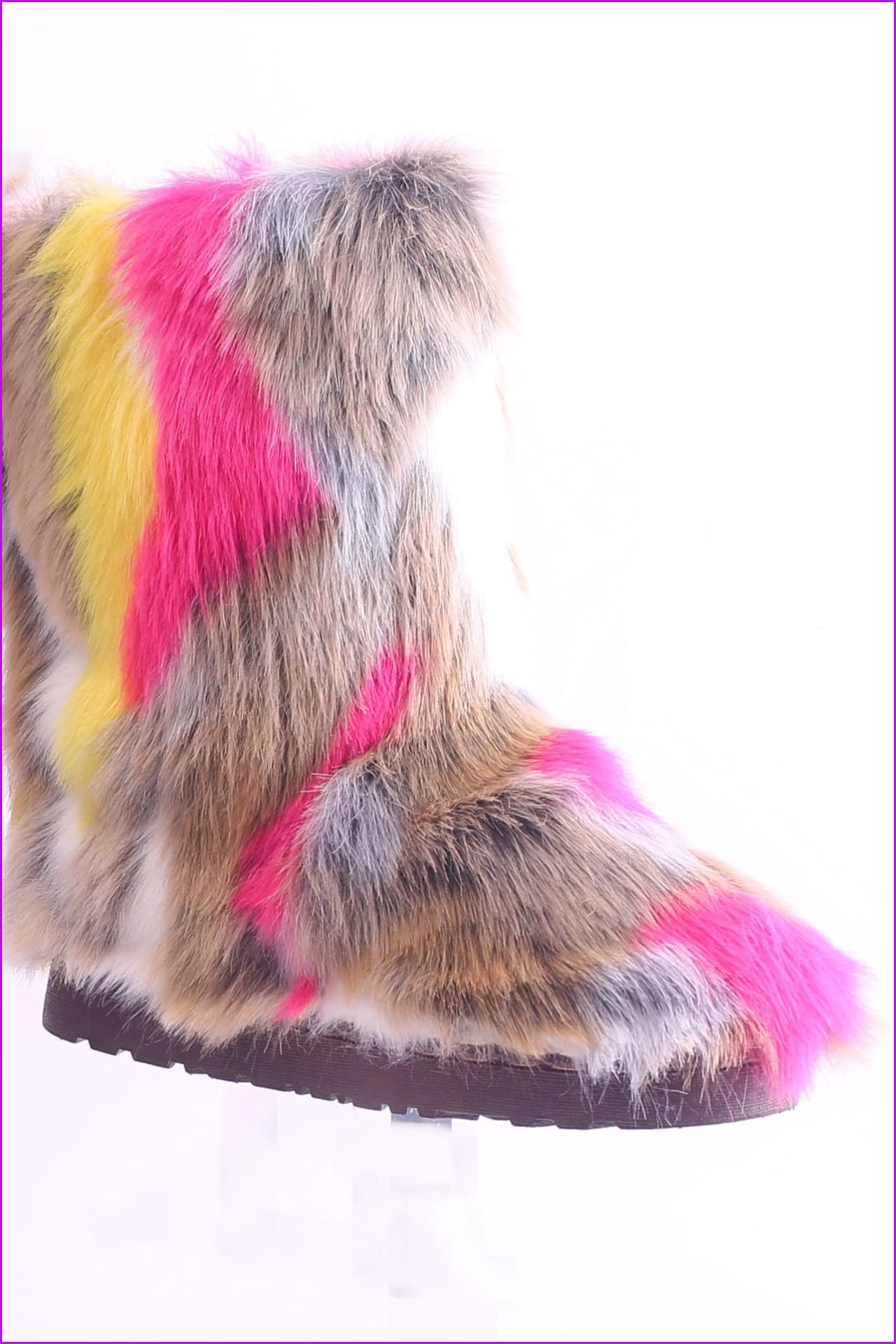 [Pre-sale] Kids Faux Fur Winter Boots F201 - Furdela