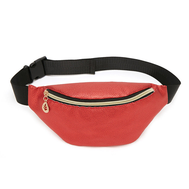 Fashion Leather Waist Purse DE214 - Furdela