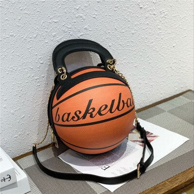 Personality Painted Graffiti Basketball Handbag F2034 - Furdela Wholesale