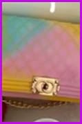 Rainbow Candy Jelly Shoulder Cross Body Bag F045 - Furdela