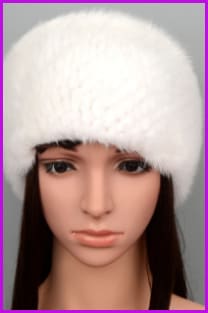 Real Mink Fur Headband DF0002 - Furdela Wholesale