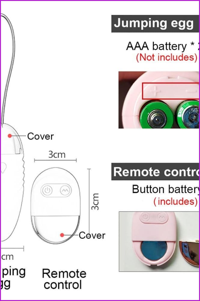 Remote Control Vibrating Egg - Furdela