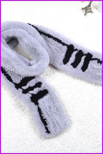 Rex Rabbit Fur Scarf DO1269 - Furdela