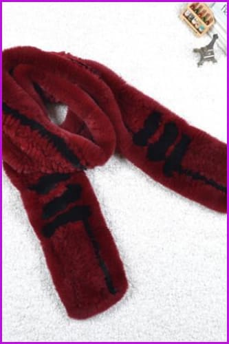 Rex Rabbit Fur Scarf DO1269 - Furdela