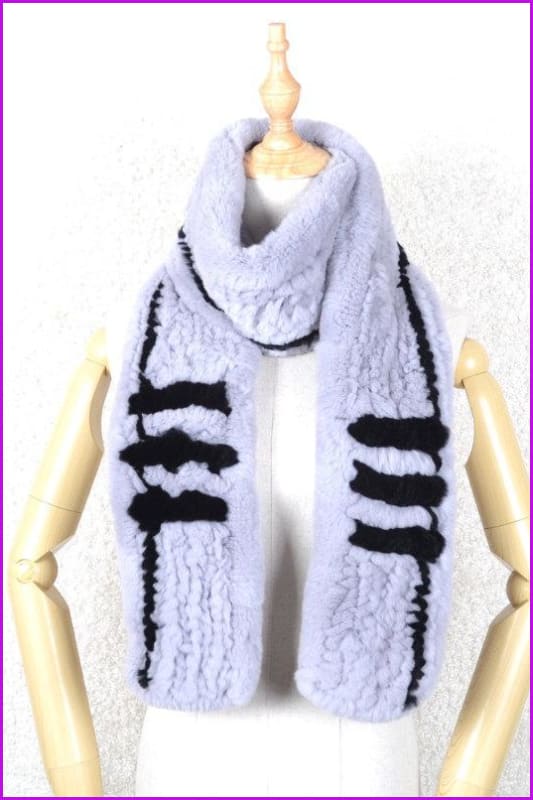 Rex Rabbit Fur Scarf DO1269 - Furdela