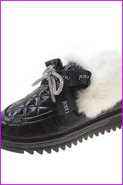 Rimocy Silver Warm Fur Snow Boots - Furdela