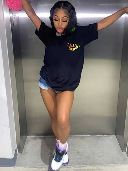 Gallery Dept Letter Print T-shirt AR506