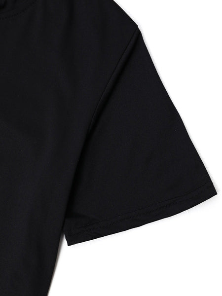 Round Neck Letter Print T-shirt AR503