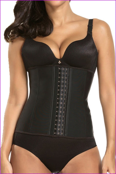 Sauna Sweat Vest for Women, Waist Trainer Corset DE503 - Furdela
