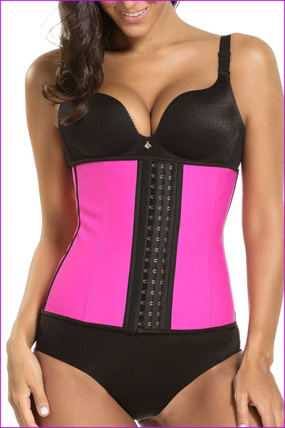 Sauna Sweat Vest for Women, Waist Trainer Corset DE503 - Furdela