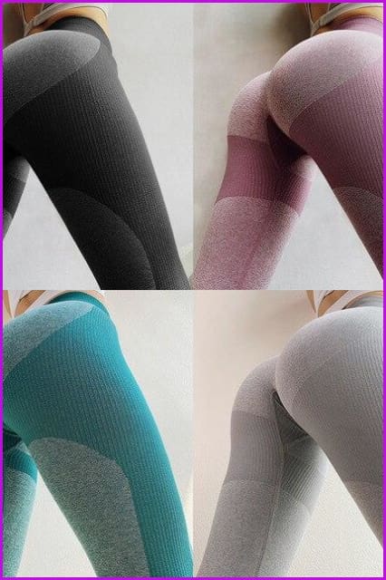 Seamless Girl leggings Yoga Pants DE146 - Furdela