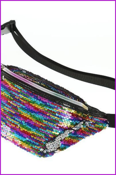 Shiny Sequins Fanny Packs Waist Bags F1373 - Furdela