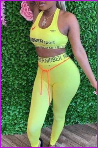 Soft Elastic Tracksuits 2 Piece Set DE233 - Furdela