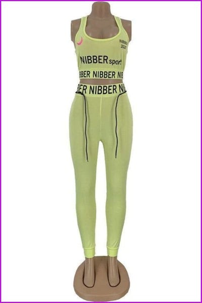 Soft Elastic Tracksuits 2 Piece Set DE233 - Furdela