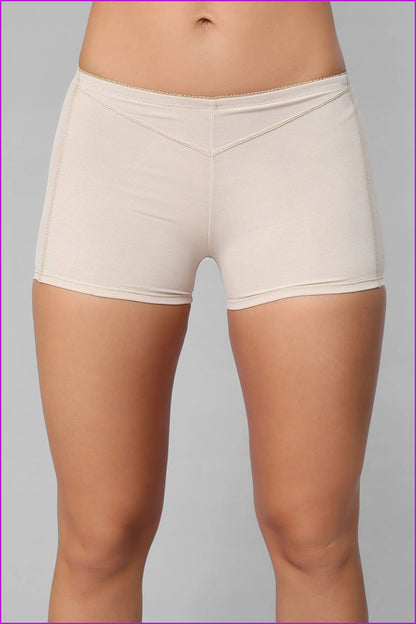 Solid Daily Date Short Bottom Cut Out F3417 - Furdela