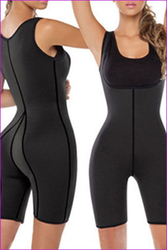 Solid Daily Sporty Onepiece For Woman Body Shaper DE526 - Furdela