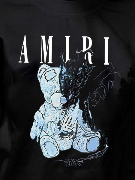 Cartoon Letter Print Sweatshirt AR7047