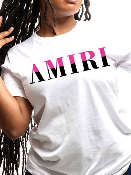 Cartoon Letter Print Sweatshirt AR7047