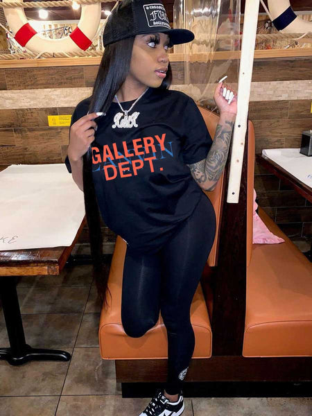 Gallery Dept Letter Print T-shirt AR506