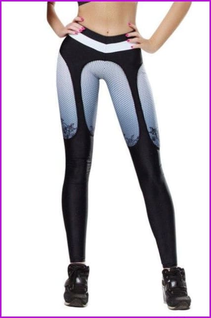 Sport Leggings Fitness Running Gym Pants DE137 - Furdela