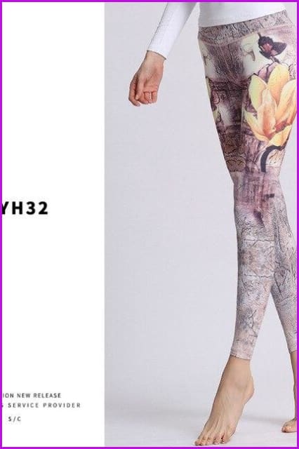 Stretch Skinny Dance Fitness Sports Gym Pants DE145 - Furdela