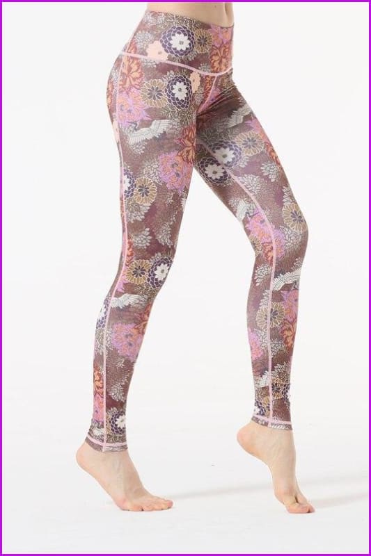 Style Printed Yoga leggings Sport Pants DE119 - Furdela