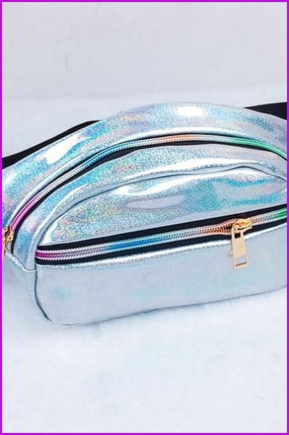 Sweet Hologram Fanny Pack Waist Bag - Furdela