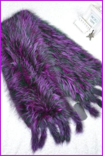 Tassel Fox Fur Scarf - Furdela