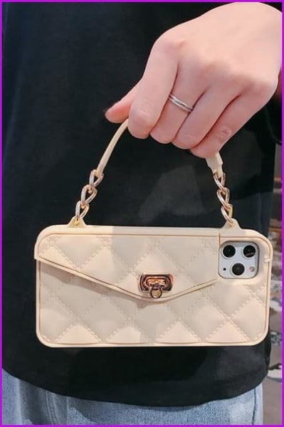 TPU Phone Case Chain Bag F1005 - Furdela