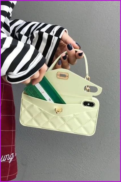 TPU Phone Case Chain Bag F1005 - Furdela