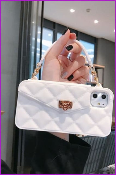 TPU Phone Case Chain Bag F1005 - Furdela