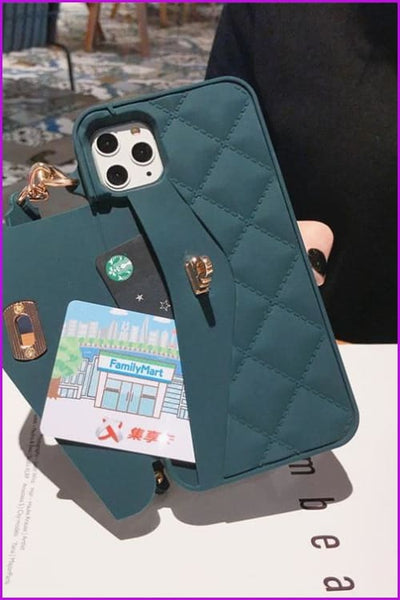 TPU Phone Case Chain Bag F1005 - Furdela