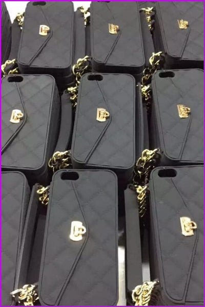 TPU Phone Case Chain Bag F1005 - Furdela