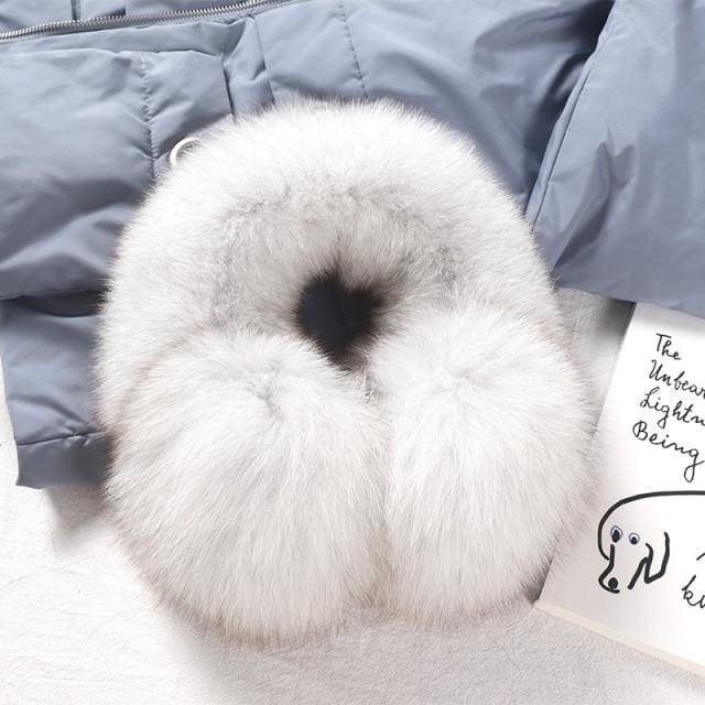 Warmer Winter Fox Fur Earmuffs - Furdela Wholesale