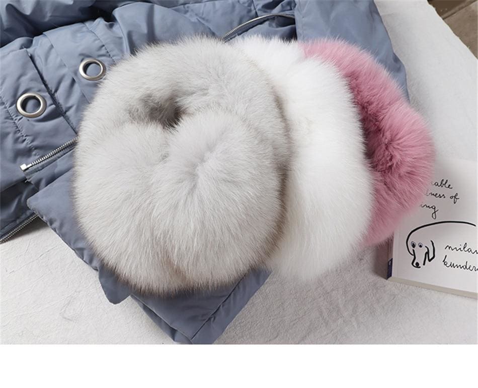 Warmer Winter Fox Fur Earmuffs - Furdela Wholesale