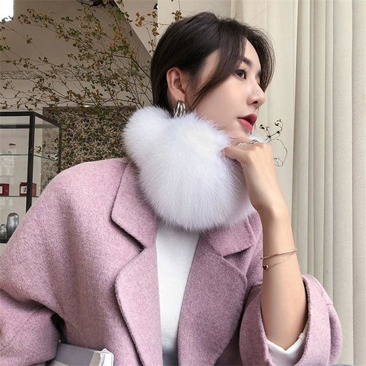 Warmer Winter Fox Fur Earmuffs - Furdela Wholesale