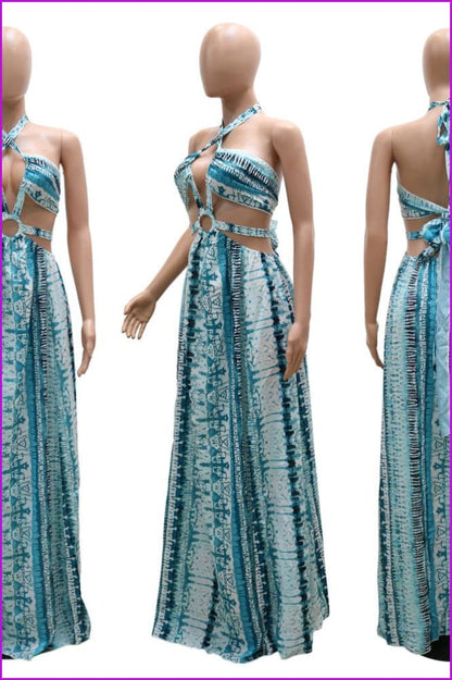 Wholesale 2 Colors Backless Beach Dress F2434 - Furdela Wholesale