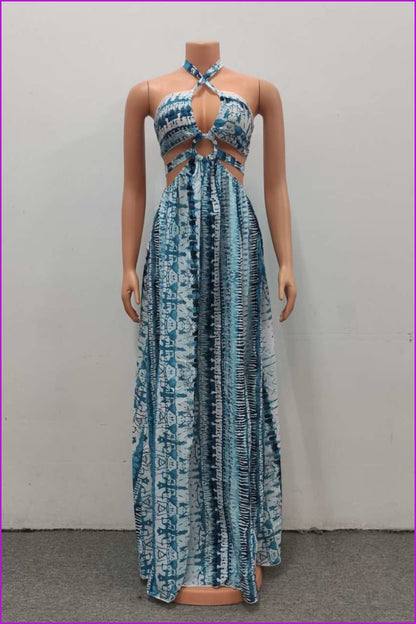 Wholesale 2 Colors Backless Beach Dress F2434 - Furdela Wholesale
