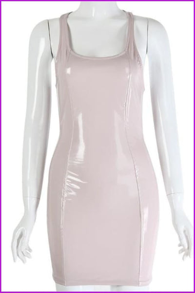 Wholesale 9 Colors PU Leather Bodycorn Dress F330 - Furdela Wholesale