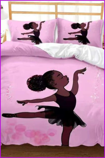 African Girl Bedding Set F2580 - Furdela