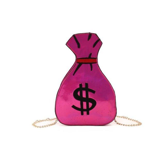 Dollars Laser Shoulder Bag - Furdela