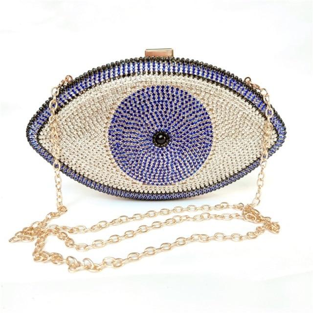 Evil Eye Rhinestone Bags - Furdela