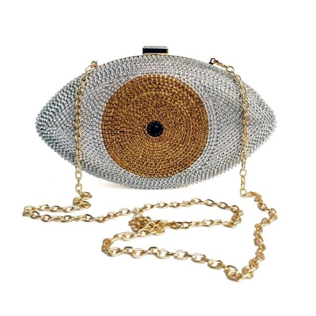 Evil Eye Rhinestone Bags - Furdela