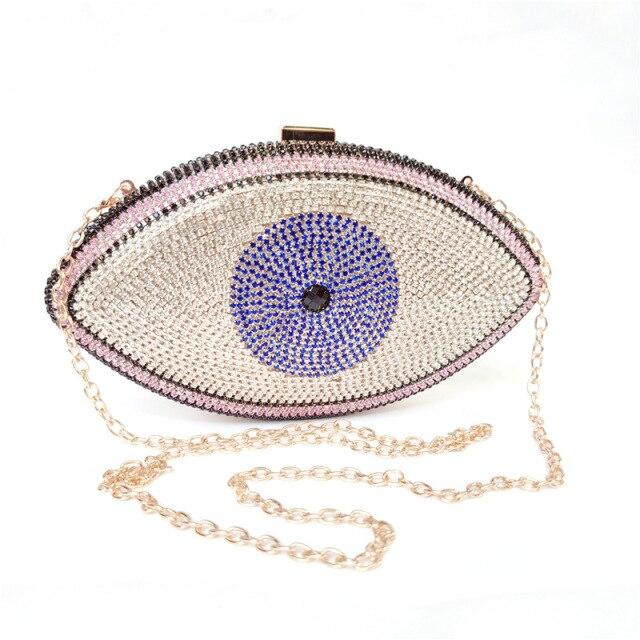 Evil Eye Rhinestone Bags - Furdela