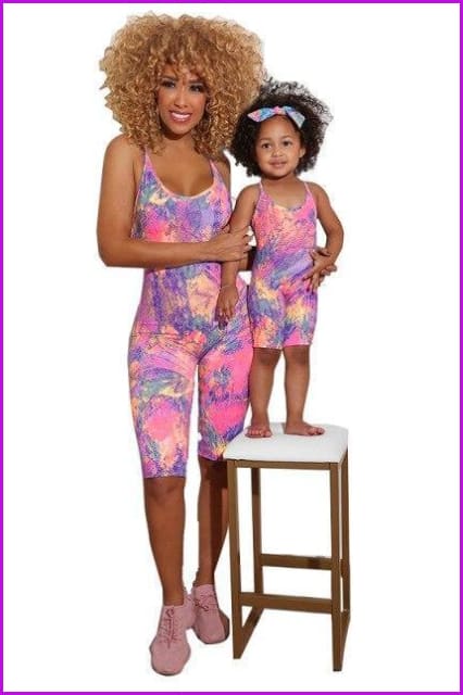 Family Matching Parent-child Jumpsuit F2417 - Furdela