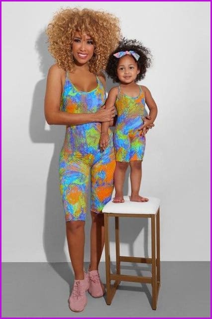 Family Matching Parent-child Jumpsuit F2417 - Furdela