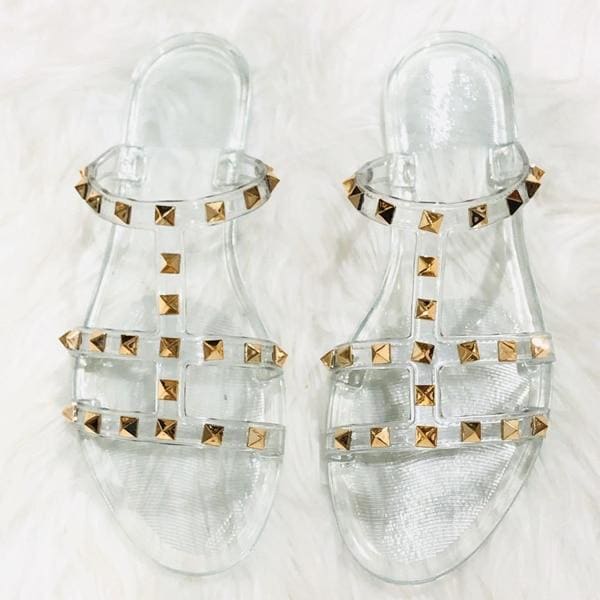 Fashion Rivet Sandals - Furdela