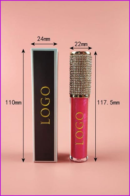 Shiny Glitter Glossy Liquid Lip Gloss Custom Lipstick F2083 - Furdela